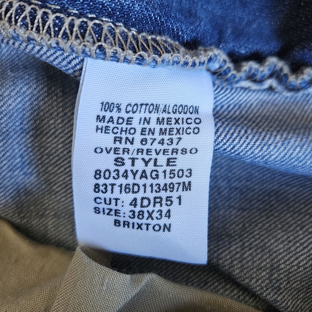 Polo Jeans Co Men's Brixton Loose Fit 38×34 - Picture 5 of 5